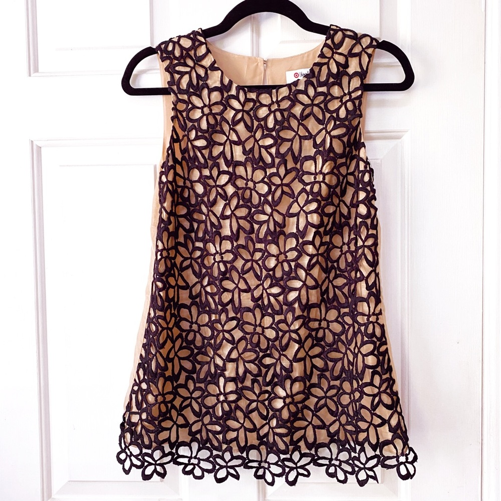 Lela Rose Neiman Marcus Target Guipure Lace Top S